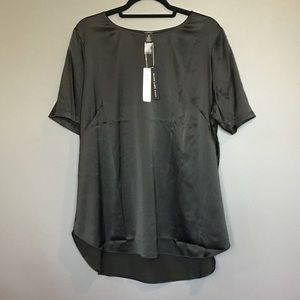 Women black blouse from chicos